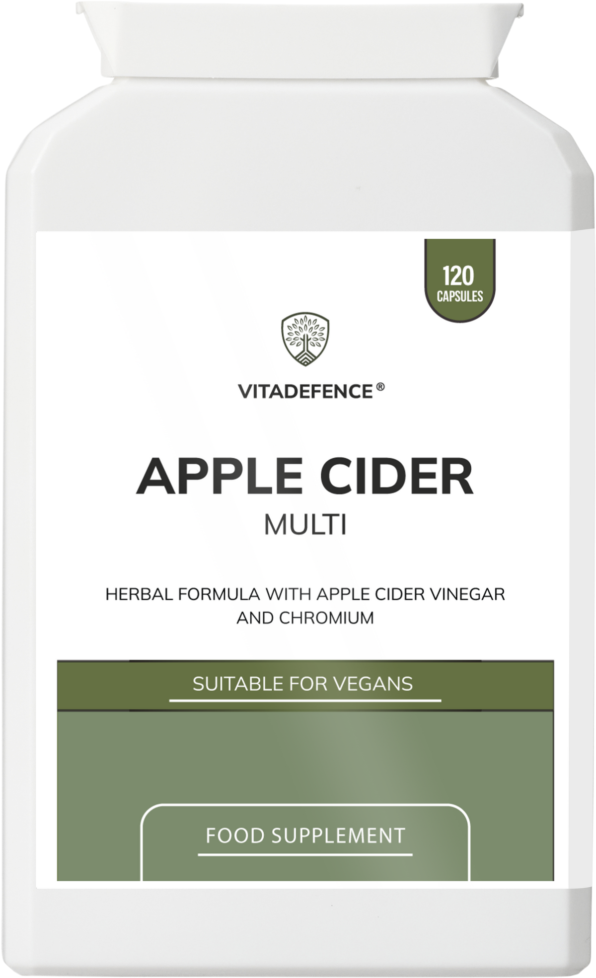 Apple Cider Multi — 120 Vegan Capsules