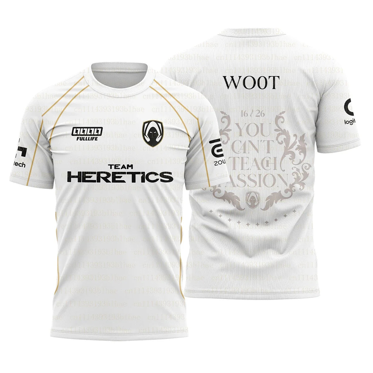 Esports Graphic Short Sleeve Crew Neck Sports T Shirt