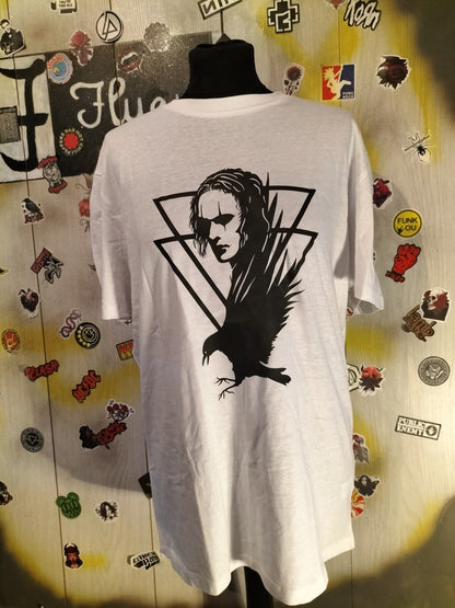 Crow Movie Goth T Shirt Medium