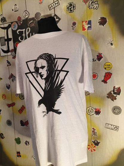 Crow Movie Goth T Shirt Medium