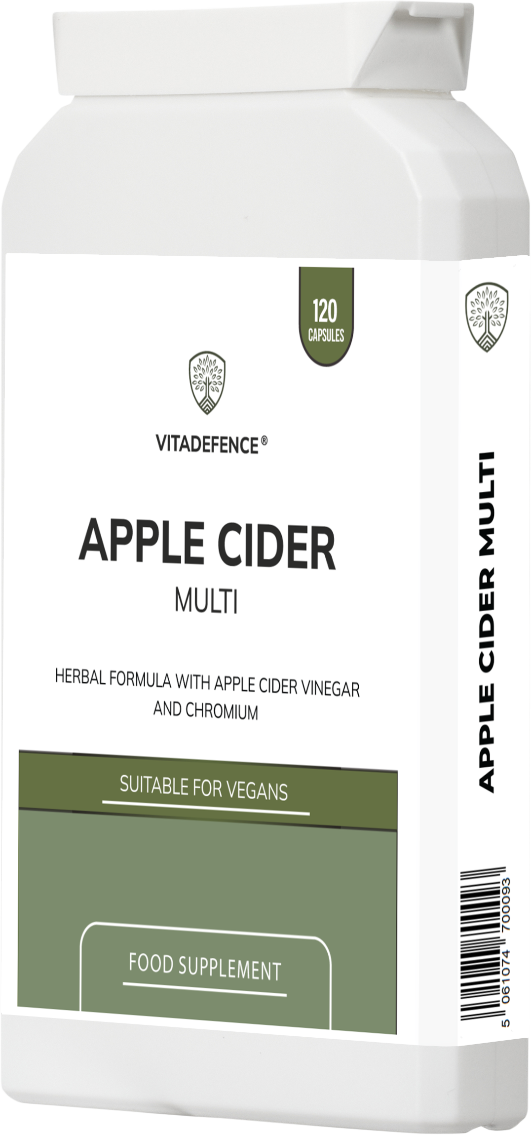 Apple Cider Multi — 120 Vegan Capsules
