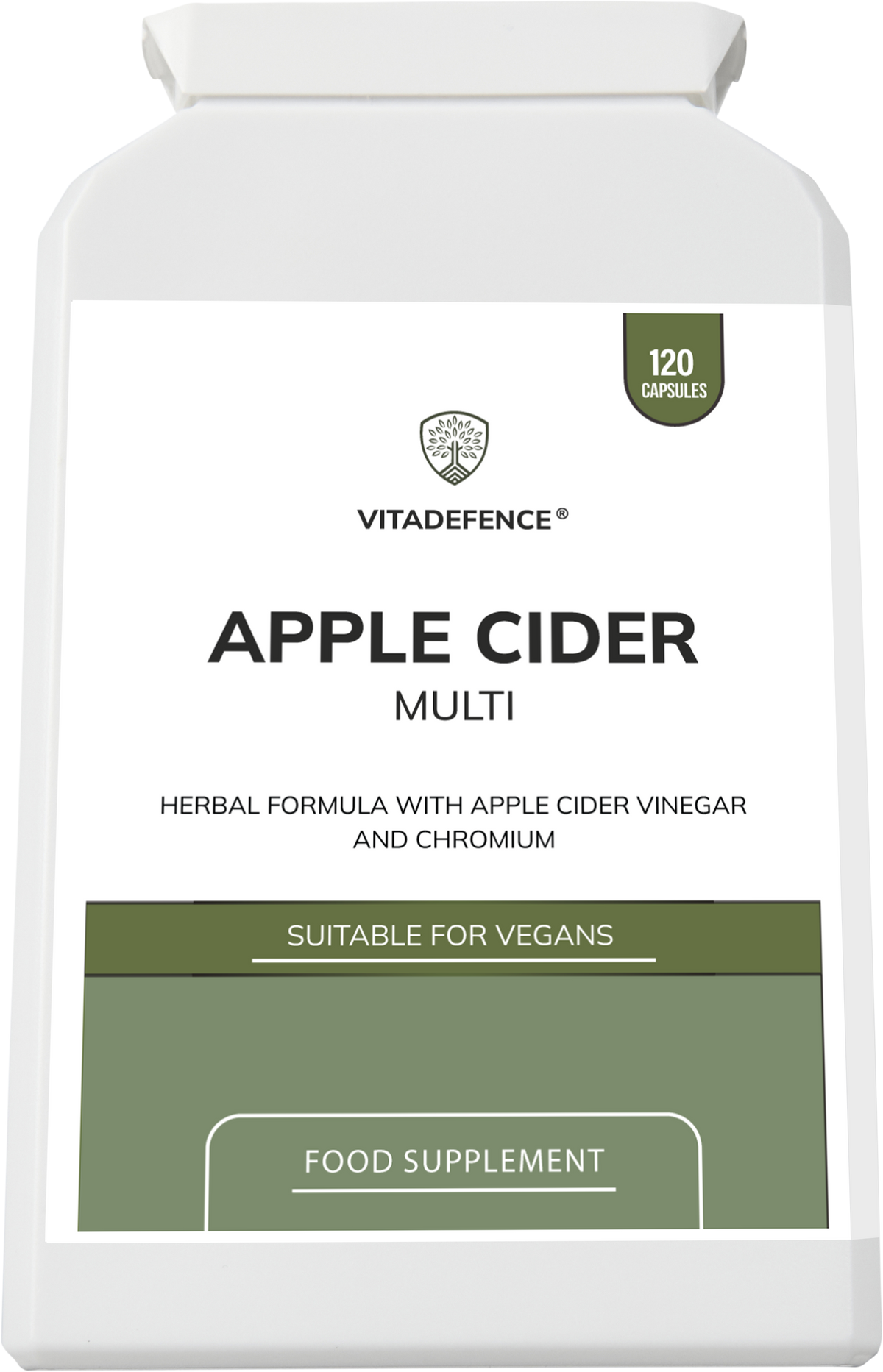 Apple Cider Multi — 120 Vegan Capsules