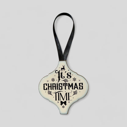 Arabesque Christmas Ornament - It's Christmas Time