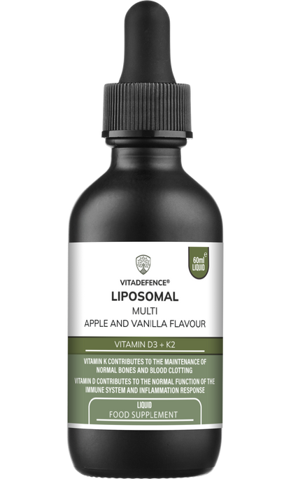 Liposomal Vitamin D3 & K2 – Apple & Vanilla Flavour