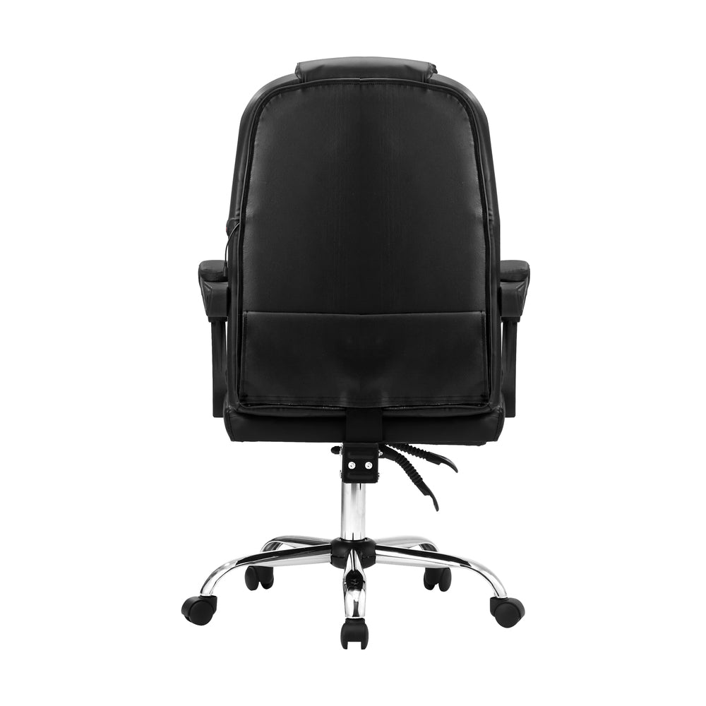 NNEED Massage Office Chair Racing Chairs PU Leather Black
