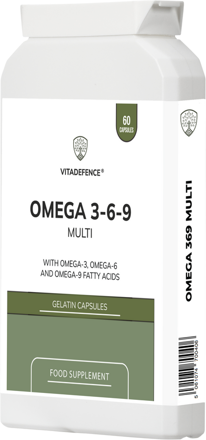 Omega 3-6-9 Multi — 60 Gelatin Capsules