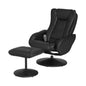 NNEDSZ Recliner Chair Electric Heated Massage Chairs Faux Leather Cobble