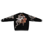 Long Sleeve Casual Streetwear Jacket with Front Closure and Pockets