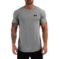Plain Training Short Sleeve T-shirt For Sports Outfits