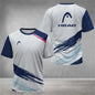 Court Sports Graphic Short Sleeve T-shirt For Sports Outfits