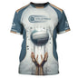 Volleyball Graphic Short Sleeve T-shirt For Sports Outfits