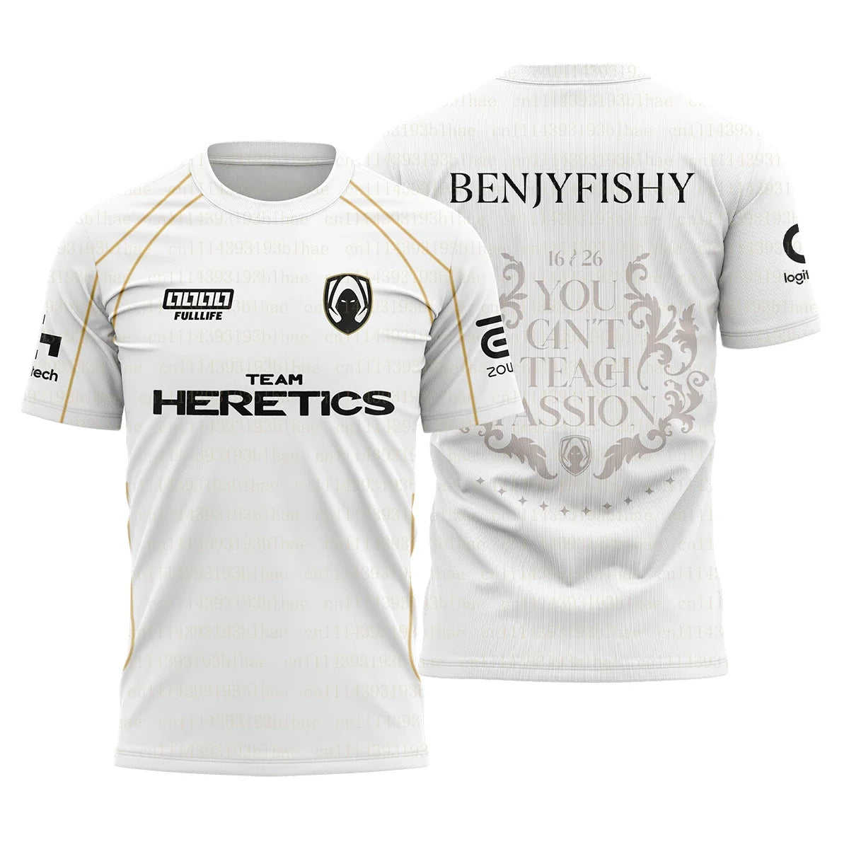Esports Graphic Short Sleeve Crew Neck Sports T Shirt