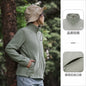 Long Sleeve Full Zip Fleece Outdoor Jacket with Pockets