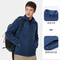 Long Sleeve Full Zip Fleece Outdoor Jacket with Pockets