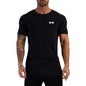 Plain Training Short Sleeve T-shirt For Sports Outfits