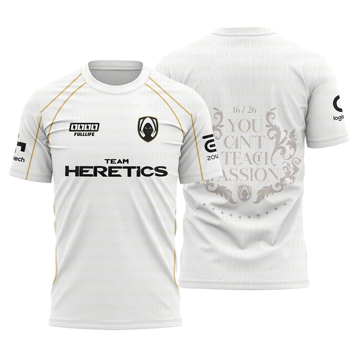 Esports Graphic Short Sleeve Crew Neck Sports T Shirt