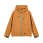 Hooded Long Sleeve Full Zip Outdoor Hiking Jacket with Pockets