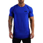 Plain Training Short Sleeve T-shirt For Sports Outfits
