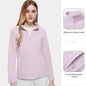 Long Sleeve Full Zip Fleece Outdoor Jacket with Pockets
