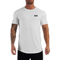 Plain Training Short Sleeve T-shirt For Sports Outfits