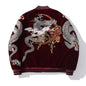 Long Sleeve Casual Streetwear Jacket with Front Closure and Pockets