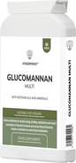Glucomannan Multi – Vitamin B6, Choline, Minerals & Botanicals – 90 Vegan Capsules