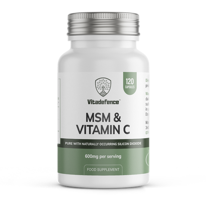 MSM + Vitamin C — 120 Count