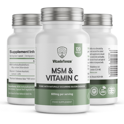 MSM + Vitamin C — 120 Count