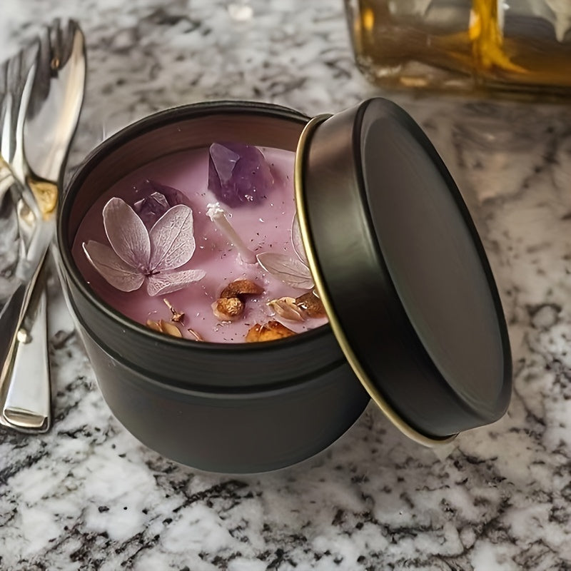 Lavender Scented Candle Home Decor