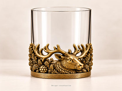Christmas Whisky Glasses