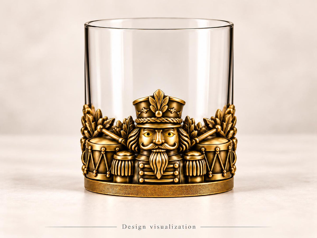 Christmas Whisky Glasses