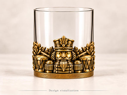 Christmas Whisky Glasses