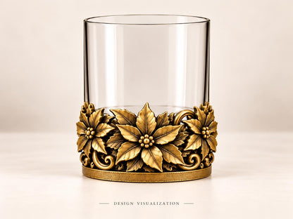 Christmas Whisky Glasses