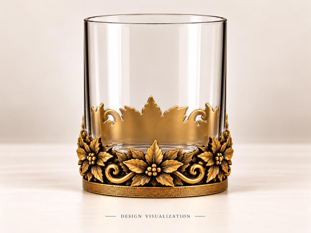 Christmas Whisky Glasses