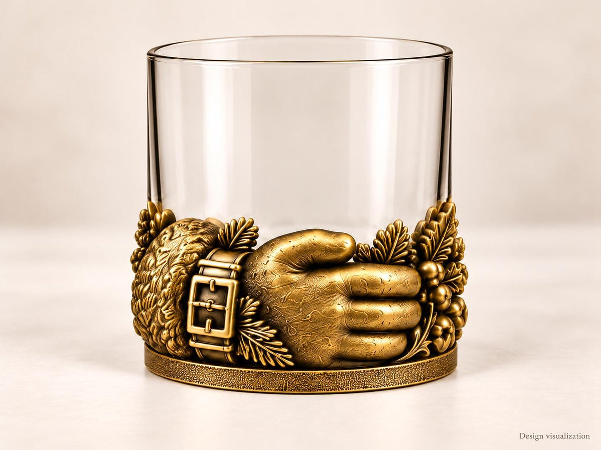 Christmas Whisky Glasses