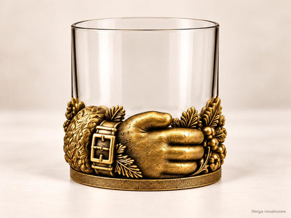 Christmas Whisky Glasses