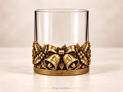 Christmas Whisky Glasses