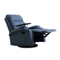 NNEIDS Levede Massage Chair Recliner Chairs Blue